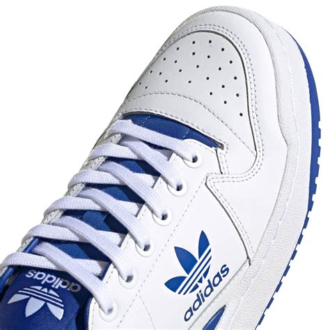 adidas wit met blauw|adidas sneakers wit.